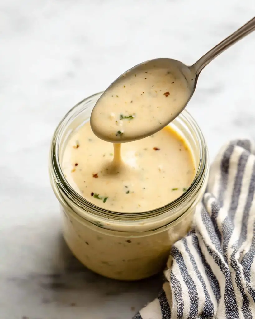 5 Minute Garlic Parmesan Sauce Recipe