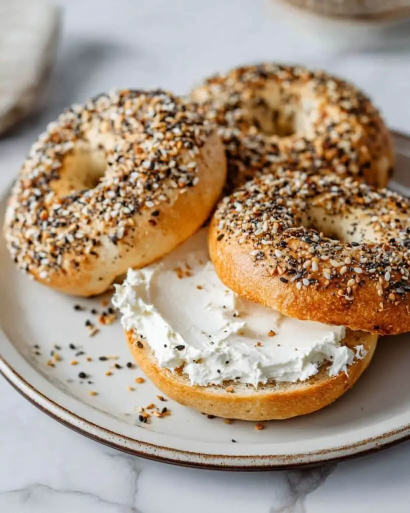 Homemade Sourdough Bagels Recipe