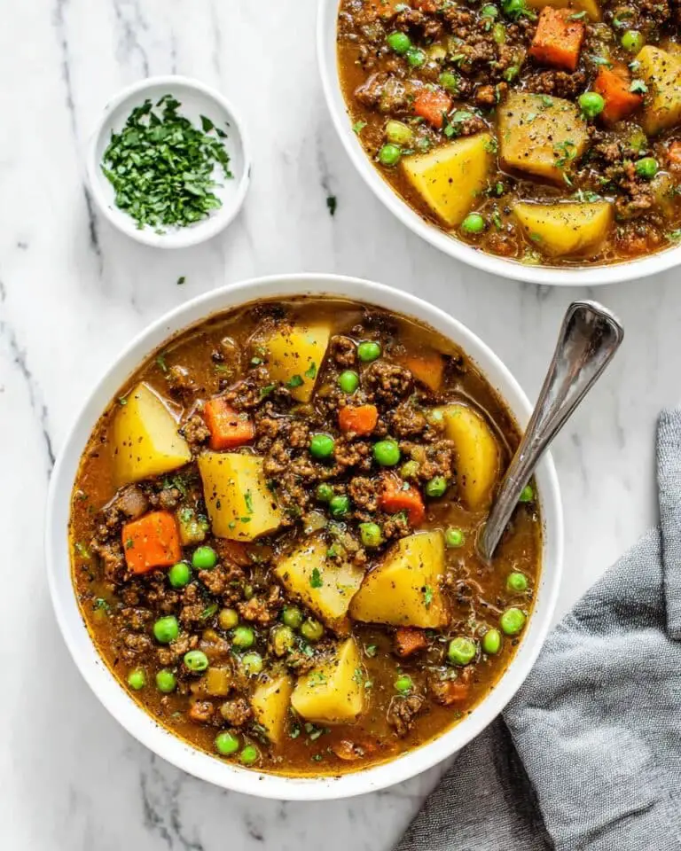 Hearty Hamburger Stew Recipe