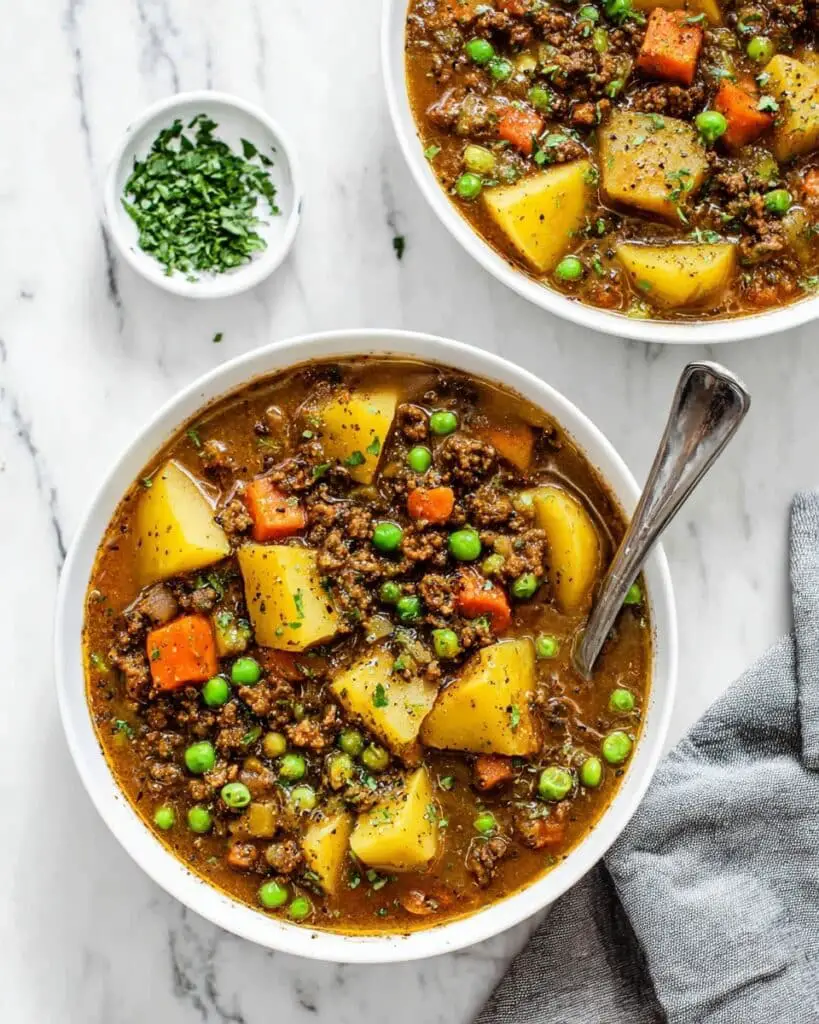 Hearty Hamburger Stew Recipe
