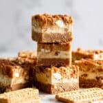 Biscoff White Chocolate Blondies Recipe