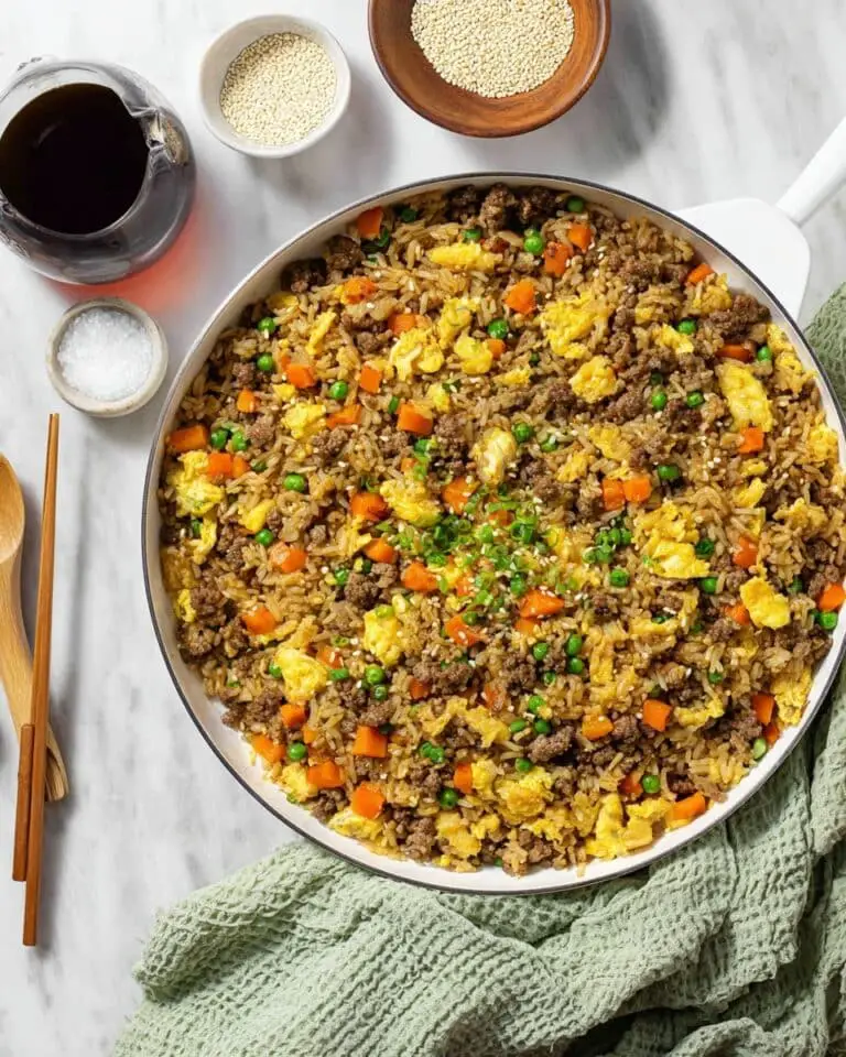 Easy Beef Fried Rice Recipe