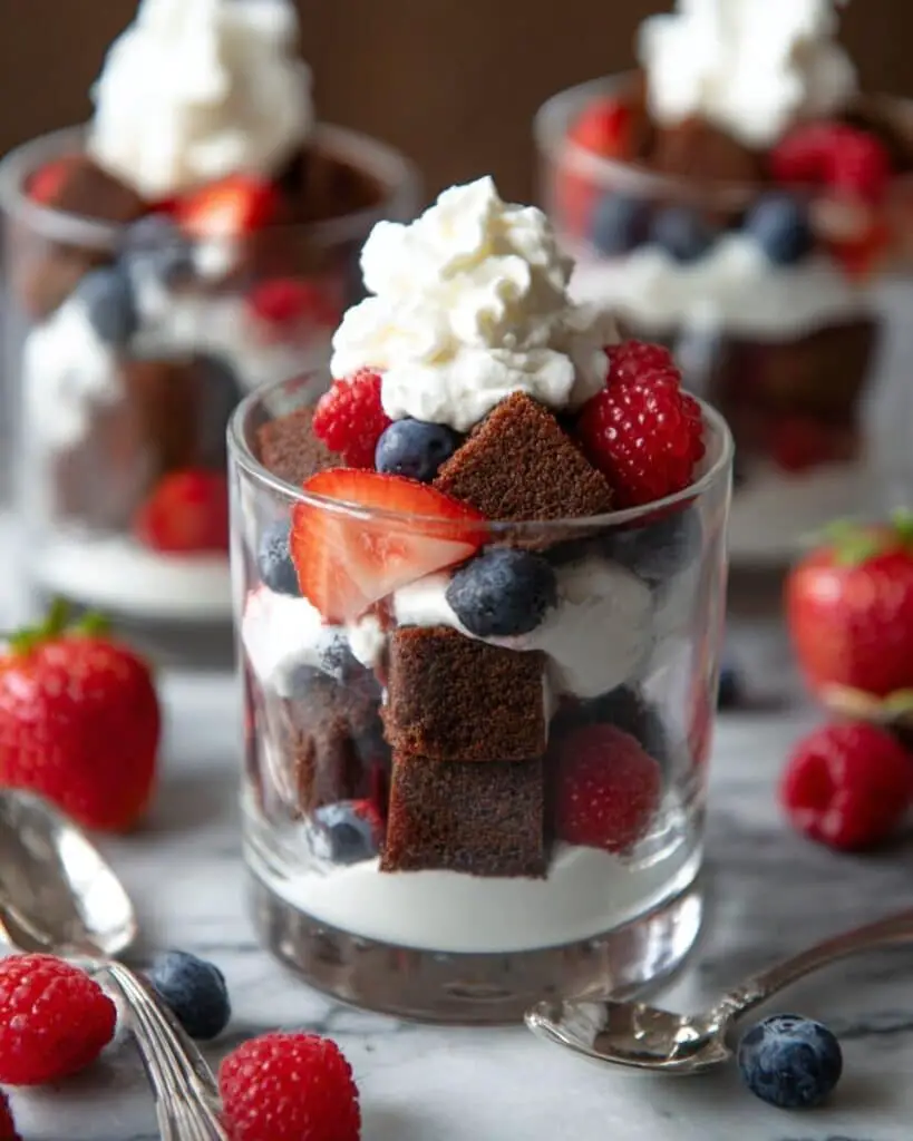 Brownie Berry Trifle Recipe