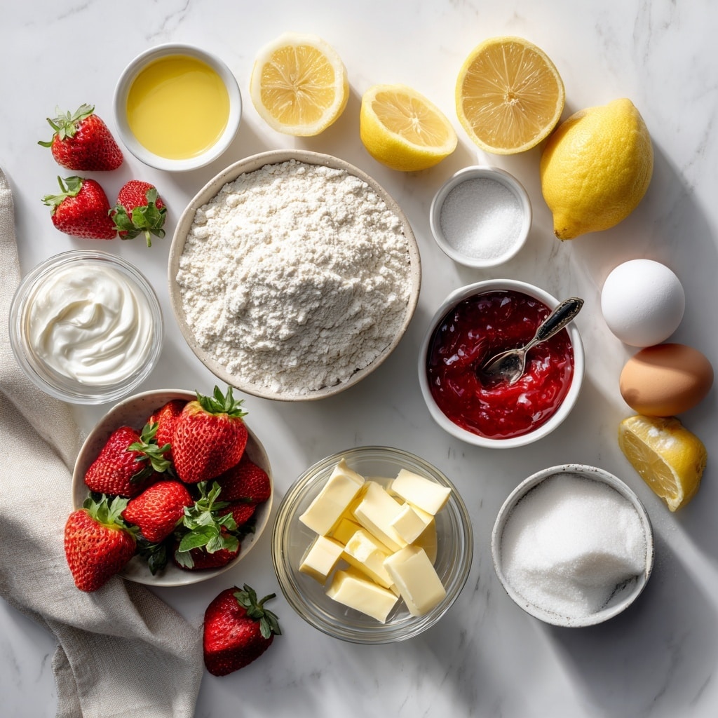 A white marble textured surface holds a pink bundt pan with smooth cake batter inside. The batter is arranged in two layers: the bottom layer is a light yellow color with a soft texture, filling the base of the pan around the central tube, while the top layer is a pinkish-red shade spread evenly over the yellow batter in a circular shape. The batter layers have a slightly glossy finish, showing a creamy and thick consistency. The pan’s inner walls reflect a soft pink hue from the batter, creating a subtle contrast. Photo taken with an iphone --ar 4:5 --v 7