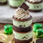 Mint Chocolate Cheesecakes Recipe
