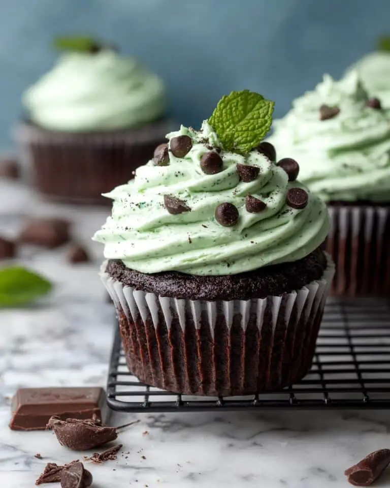 Mint Chocolate Cupcakes Recipe