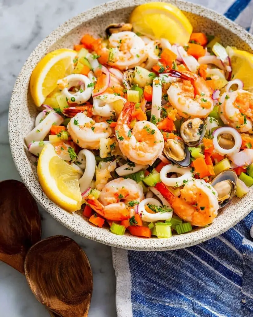 Italian Seafood Salad (Insalada di Mare) Recipe