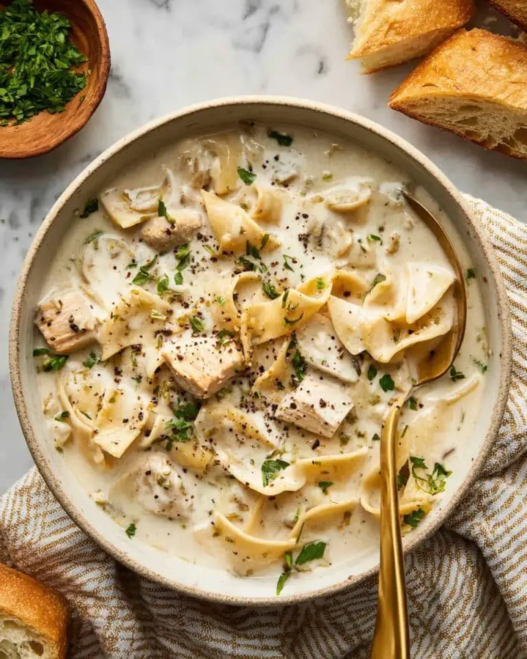 Chicken Alfredo Soup Recipe