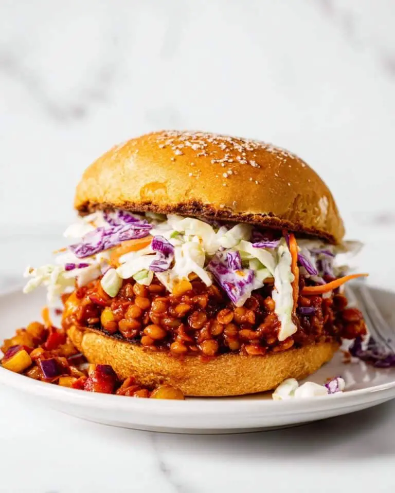 Vegan Lentil Sloppy Joes Recipe