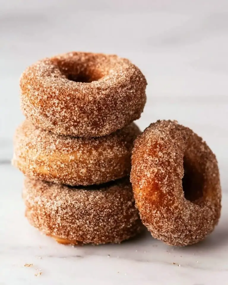 Homemade Plain Cake Doughnuts Recipe