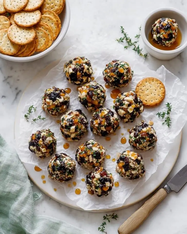 Cranberry Pecan Goat Cheese Balls Recipe