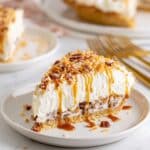 Pecan Cream Pie with Toasted Coconut and Caramel Recipe