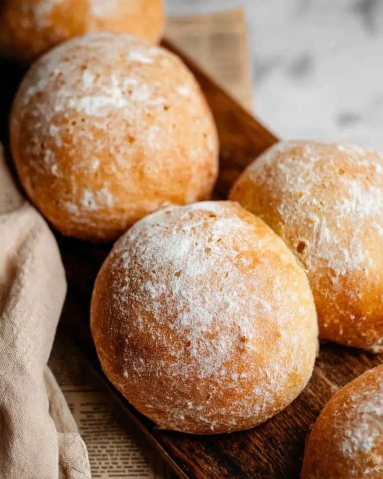Easy Small Batch Ciabatta Rolls Recipe