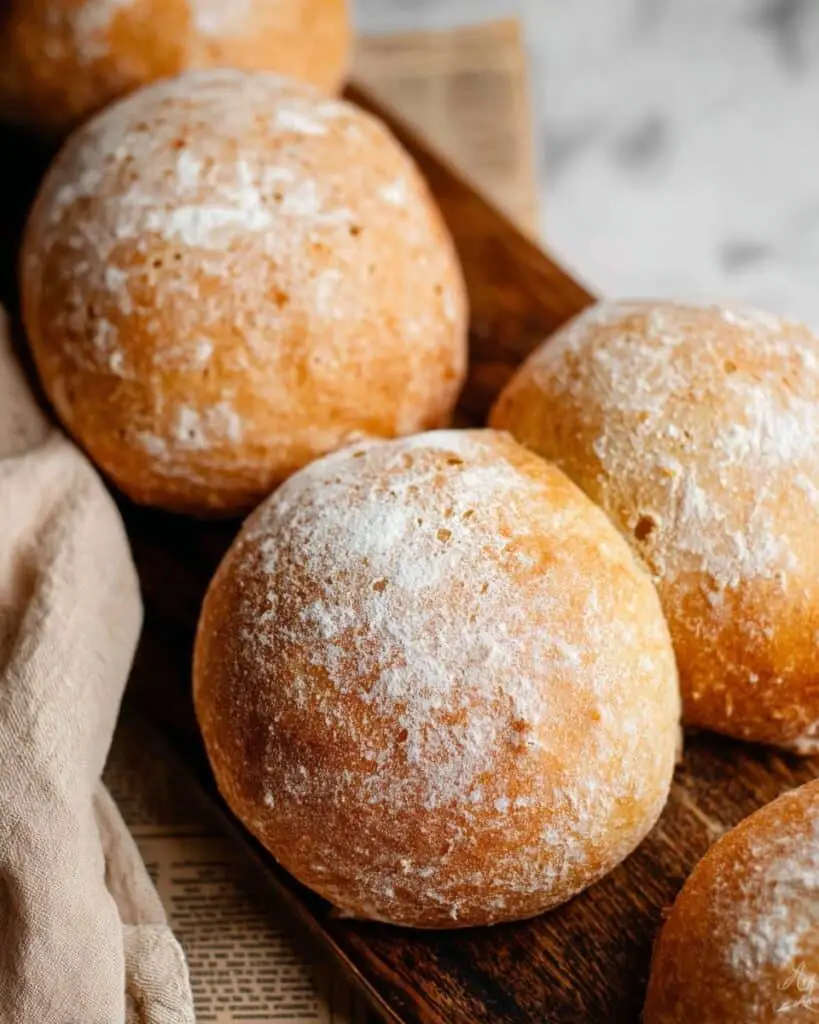 Easy Small Batch Ciabatta Rolls Recipe