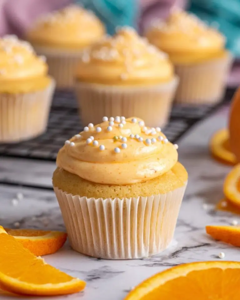 Orange Creamsicle Cupcakes Recipe