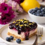 No Bake Blueberry Lemon Cheesecake Recipe