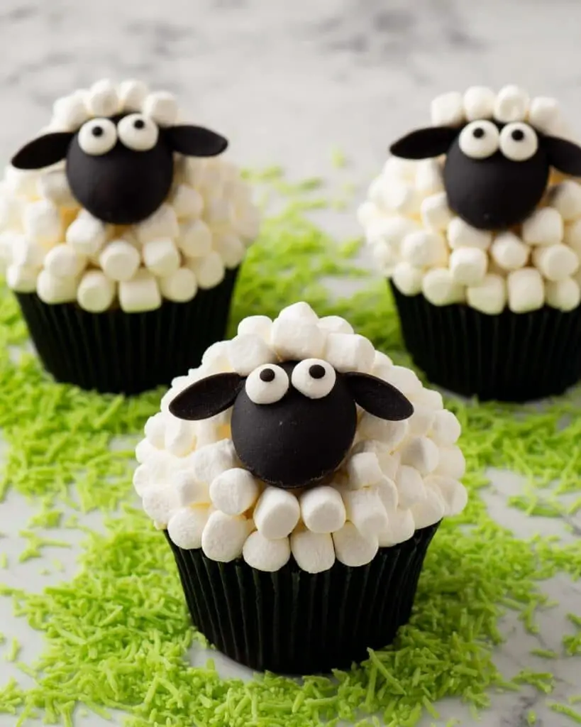 Sheep Cupcakes Recipe