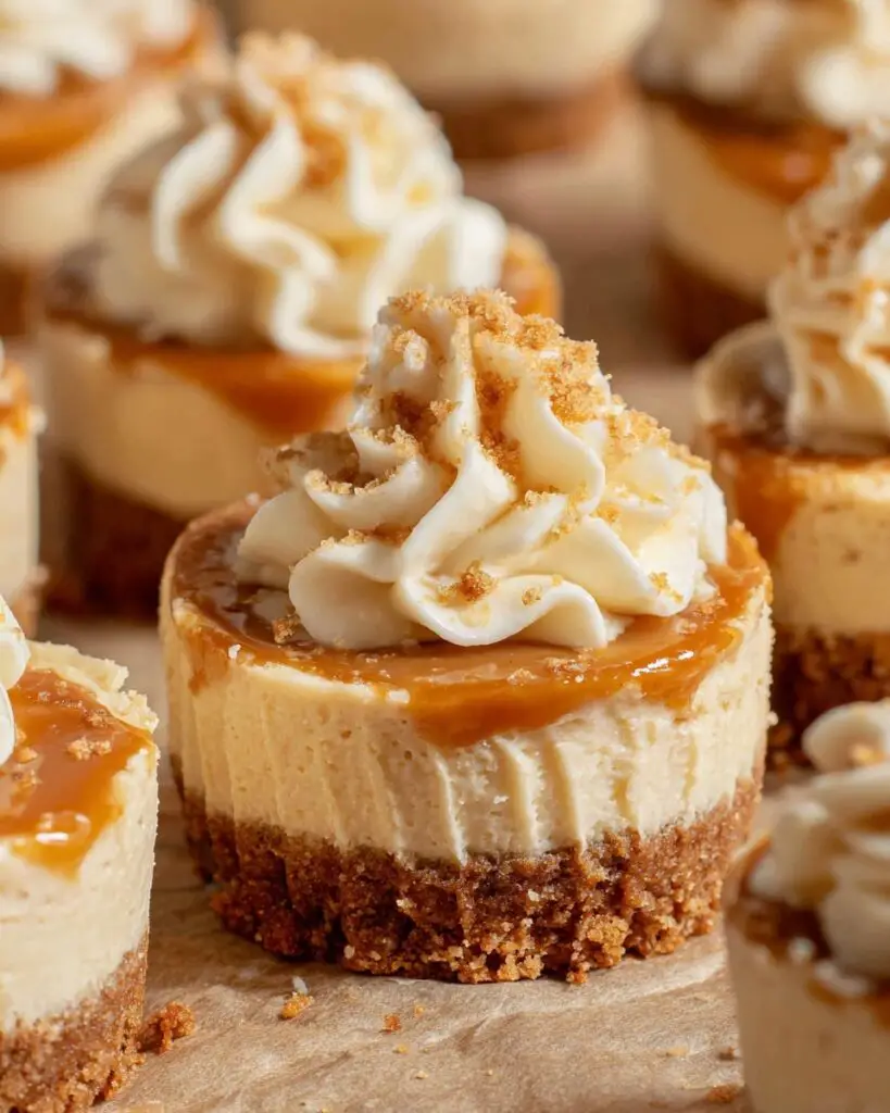 No-Bake Mini Biscoff Cheesecakes Recipe