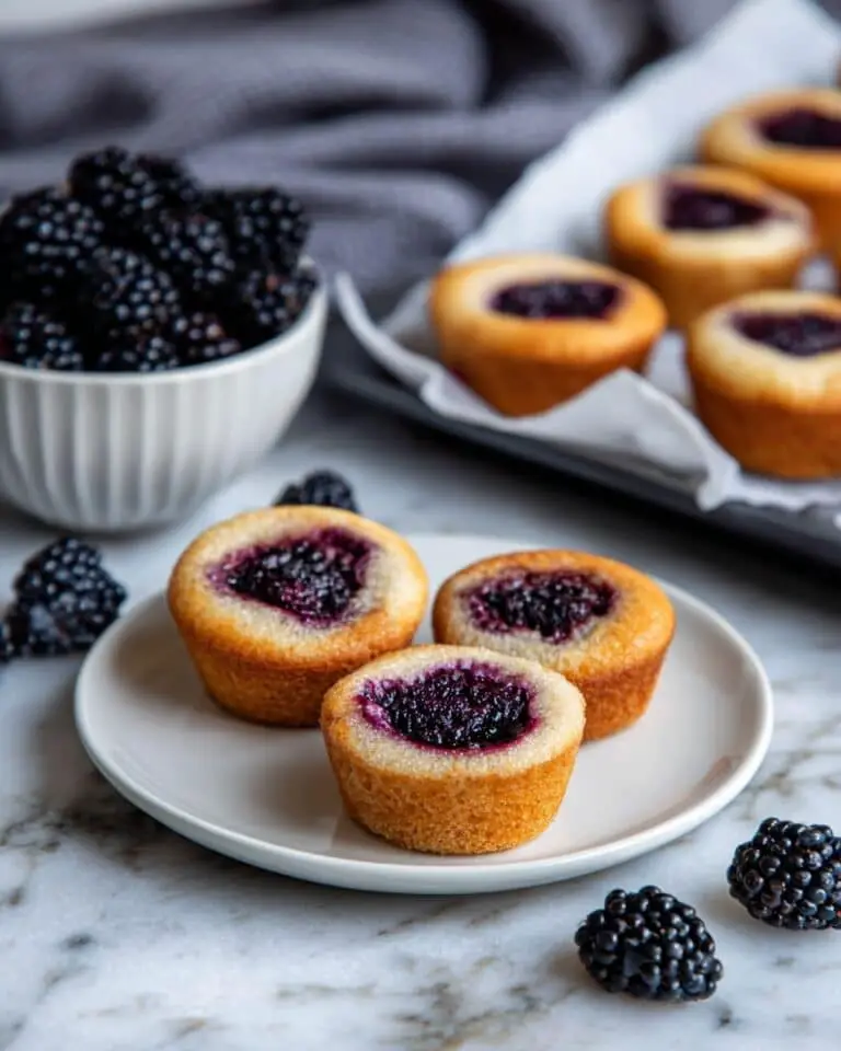 Blackberry Financiers Recipe