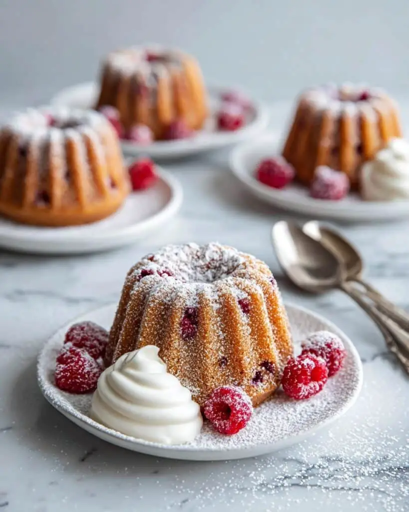 Cranberry Orange Mini Bundt Cakes Recipe