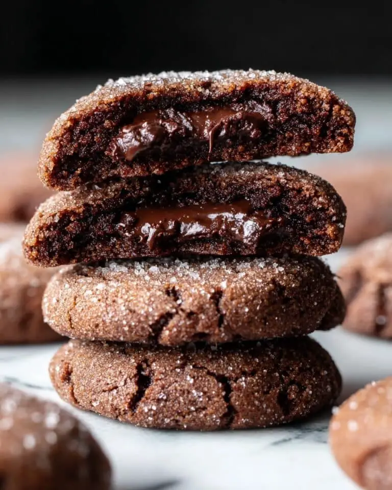 Double Chocolate Filled Cookies Recipe