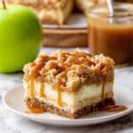 Apple Crisp Cheesecake Bars Recipe