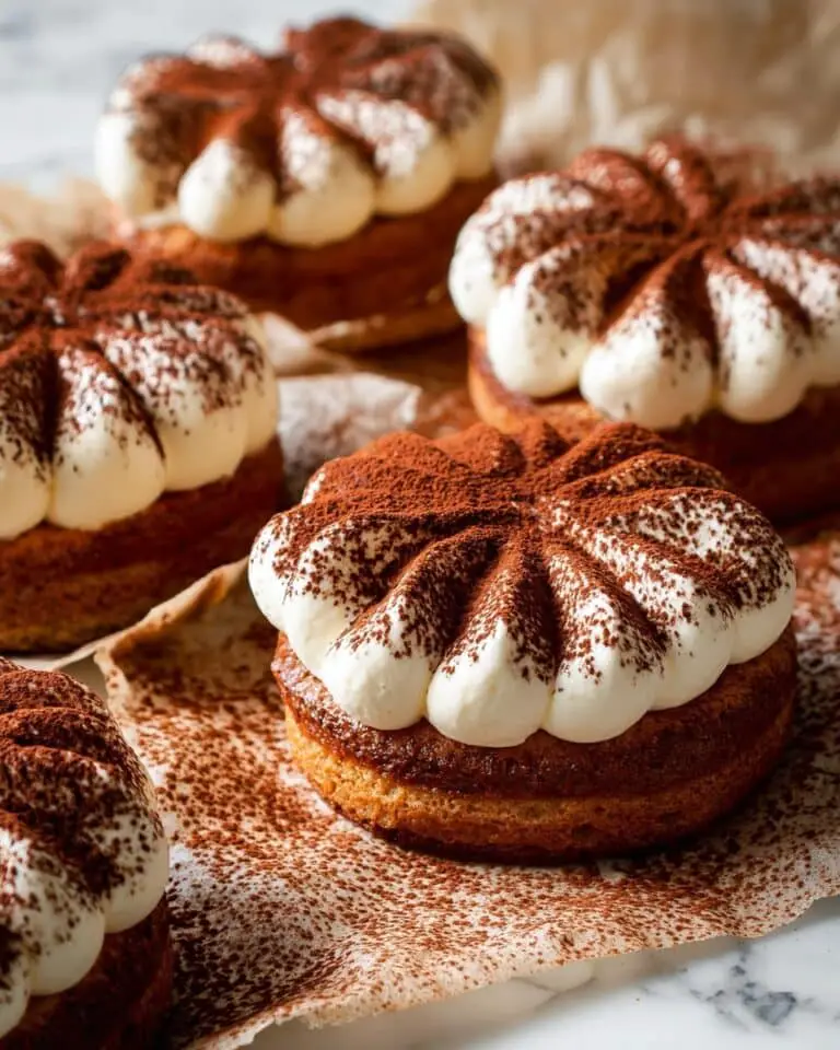 Super Moist Baked Tiramisu Donuts Recipe