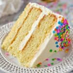 Moist Vanilla Layer Cake Recipe