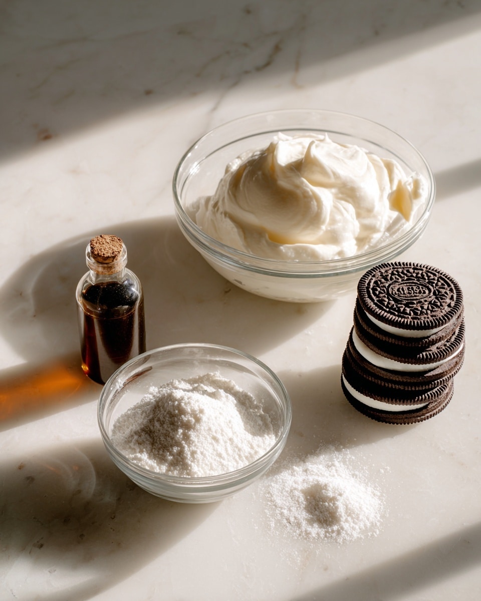 4 Ingredient Easy Oreo Icebox Cake Recipe - Recipe Image