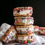 M&M Cookie Ice Cream Sandwiches Recipe