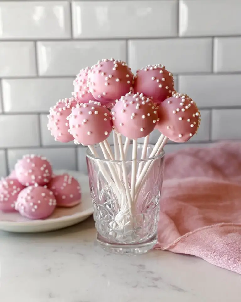 Starbucks-Inspired Birthday Cake Pops Recipe