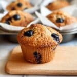 Sourdough Discard Blueberry Muffins Recipe