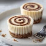 Mini Cinnamon Roll Cheesecakes Recipe