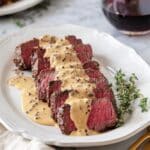 Venison Steak Au Poivre Recipe