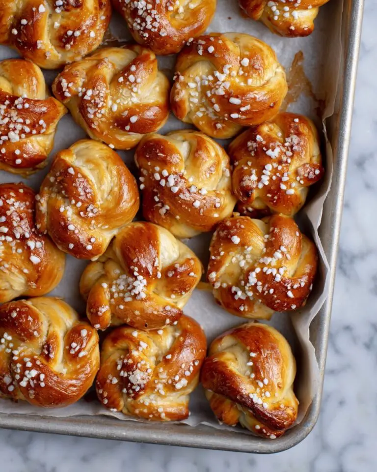 Sourdough Discard Pretzel Bites Recipe
