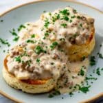 Biscuits and Turkey Sausage Gravy Recipe