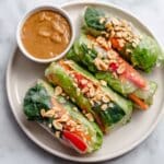 Sweet Chilli Chicken Rice Paper Rolls Recipe