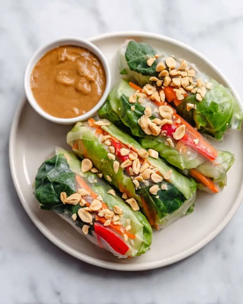 Sweet Chilli Chicken Rice Paper Rolls Recipe