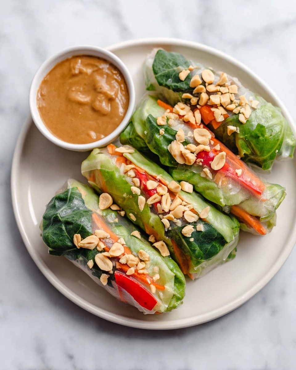 Sweet Chilli Chicken Rice Paper Rolls | Fresh & Flavorful