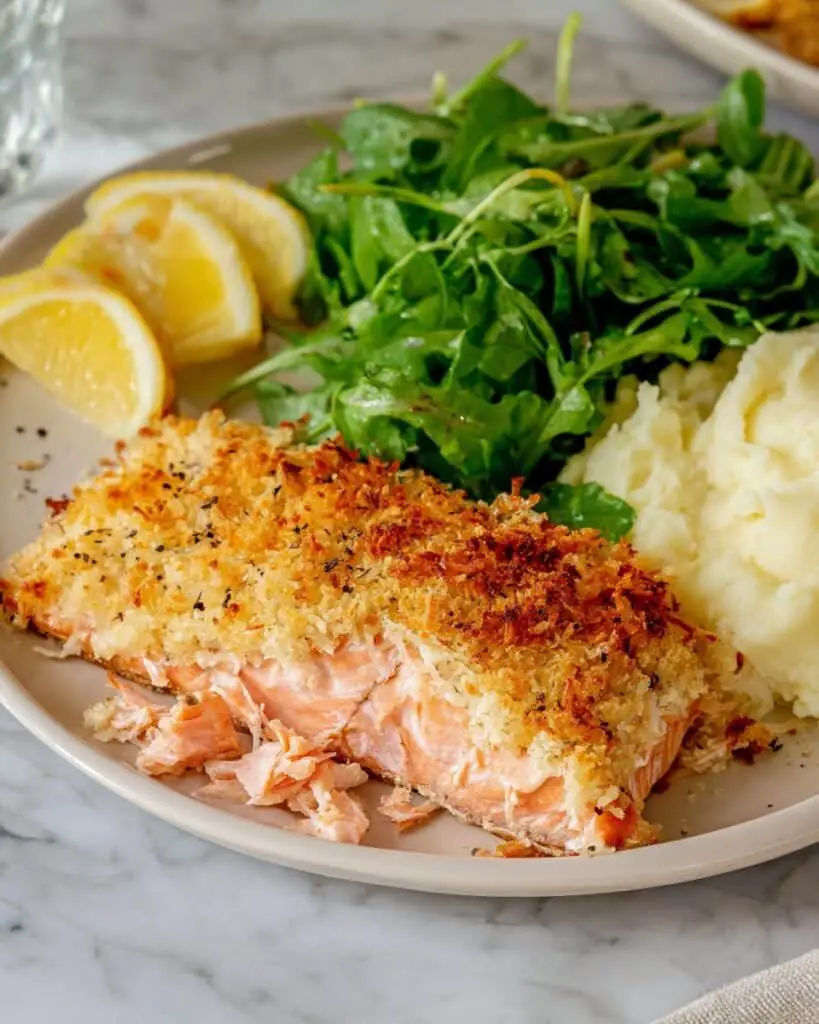 Parmesan Crusted Salmon Recipe