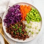 Teriyaki Beef Bowls (High Protein Meal Prep) Recipe