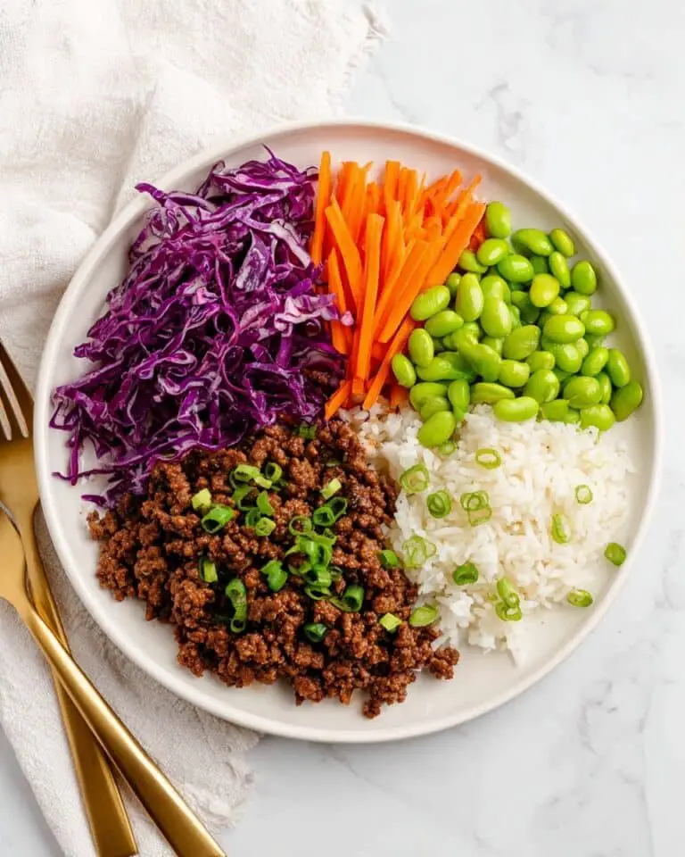 Teriyaki Beef Bowls (High Protein Meal Prep) Recipe