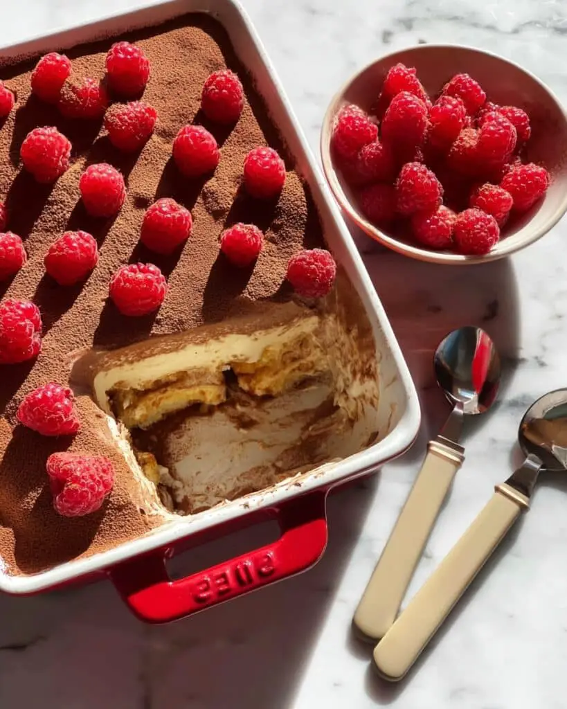 Chocolate Raspberry Tiramisu Recipe