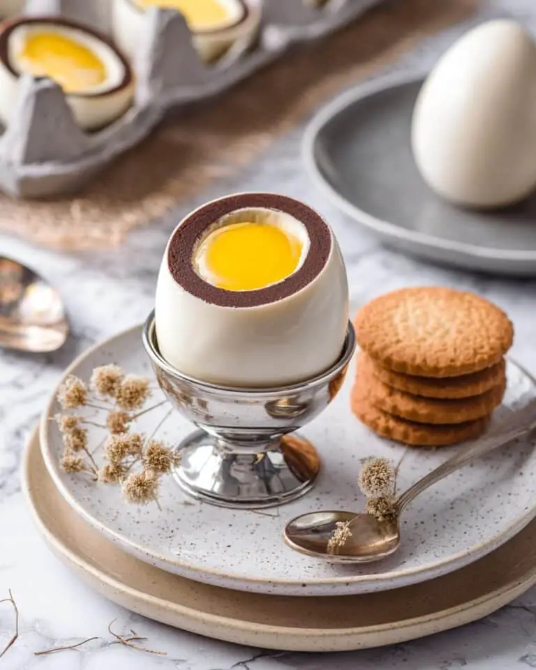 Mango Cheesecake Easter Eggs Recipe