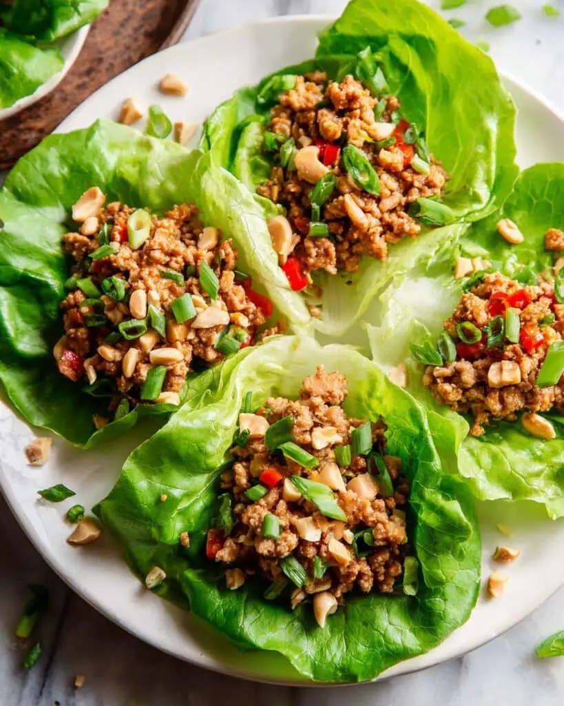 Asian Chicken Lettuce Wraps (Better Than P.F. Chang’s)! Recipe