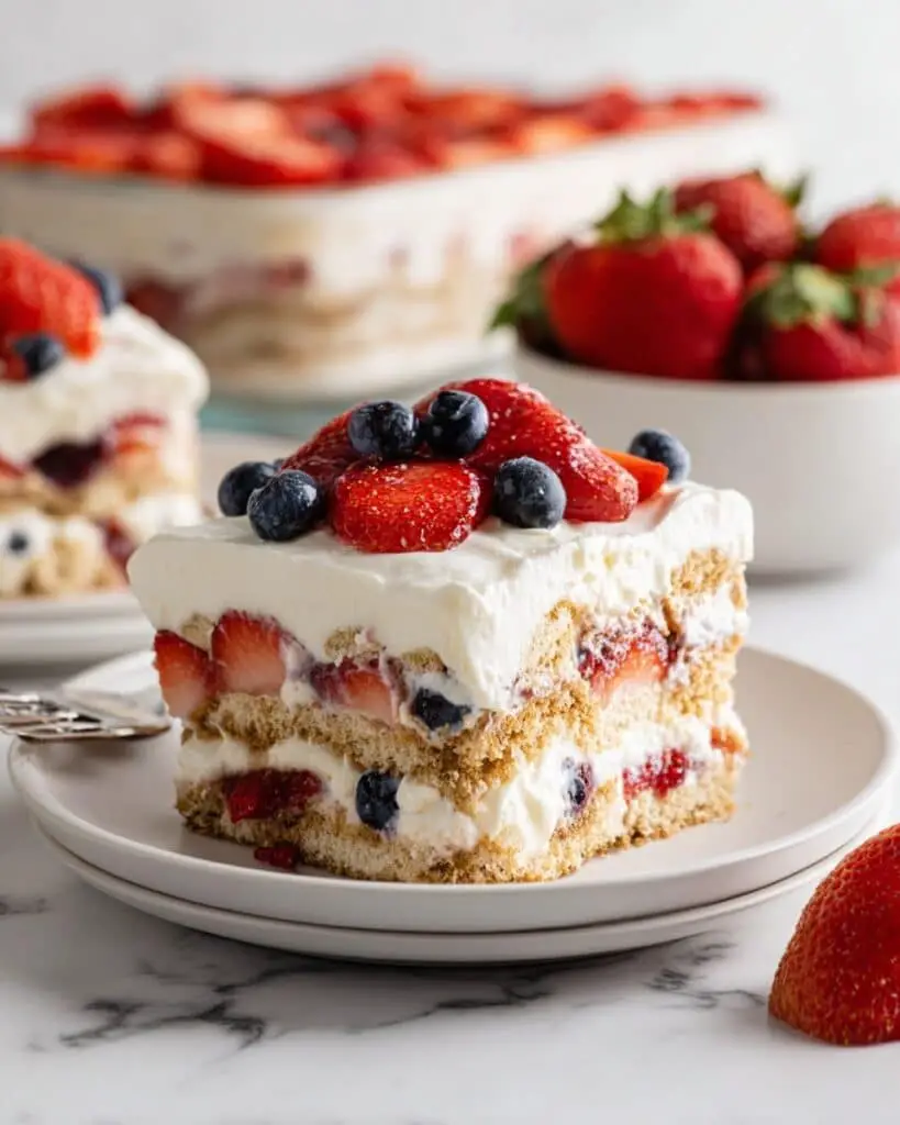 Mixed Berry Icebox Cake Recipe