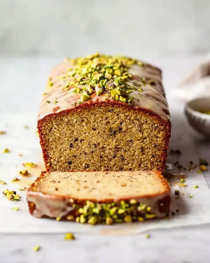 Pistachio Poppy Seed Orange Yogurt Bread Recipe