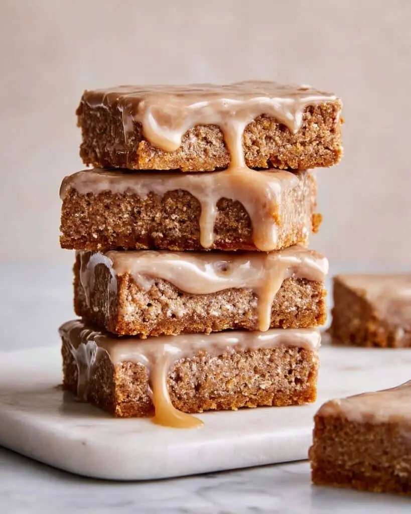 Chewy Almond Cinnamon Roll Bars Recipe