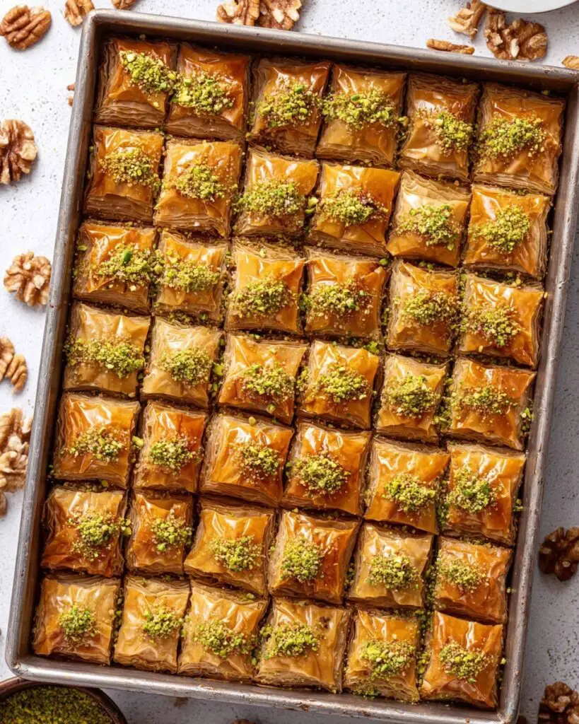 Burma Baklava (Baklava Rolls) Recipe