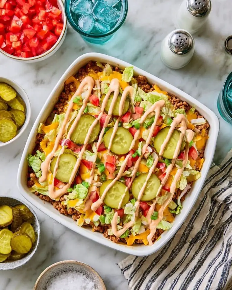 Big Mac Casserole Recipe